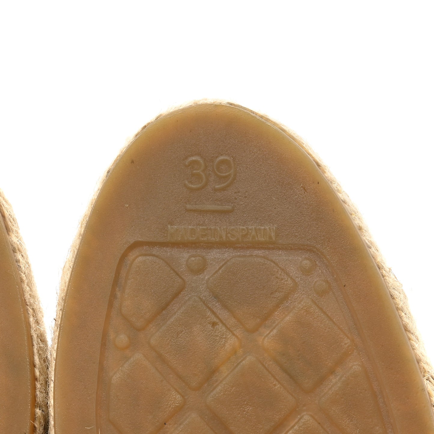 Lambskin CC Espadrilles 39 Black