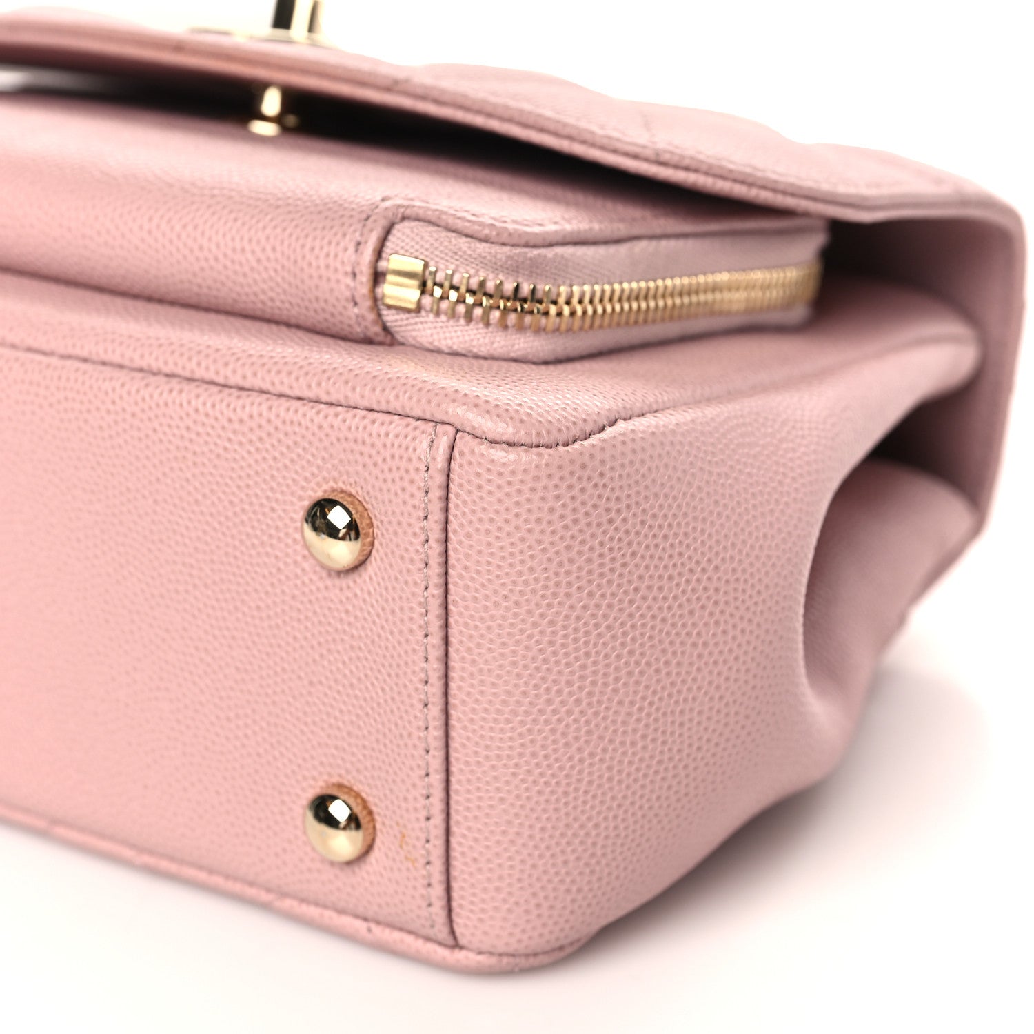 Chanel Caviar Quilted Small Business Affinity Flap Light Pink 9 of 9