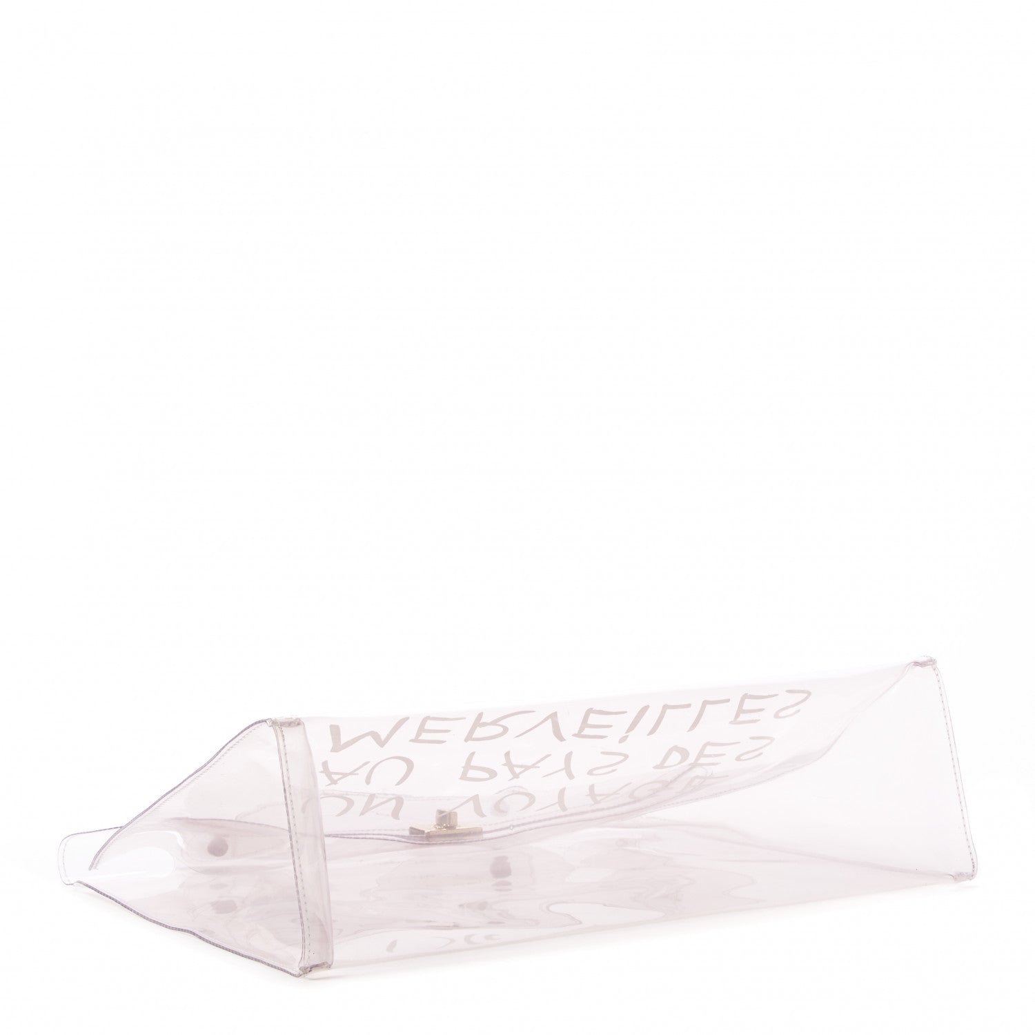 Hermes Vinyl Souvenir De L'Exposition Kelly Transparent 4 of 9