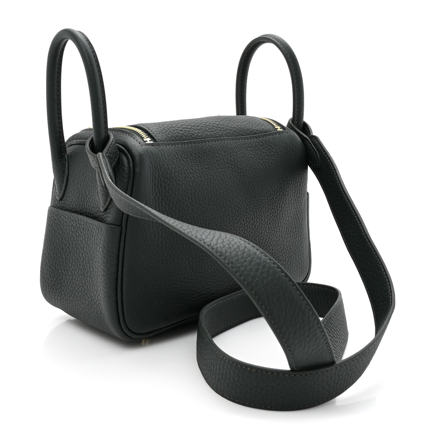 Taurillon Clemence Mini Lindy 20 Vert Fonce