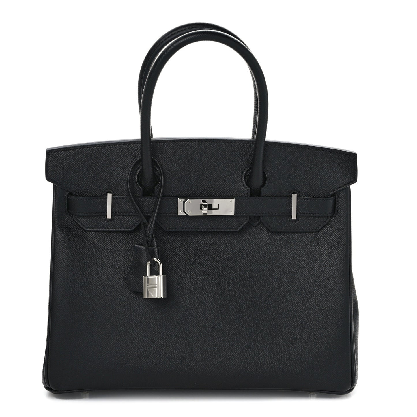 Epsom Birkin 30 Black