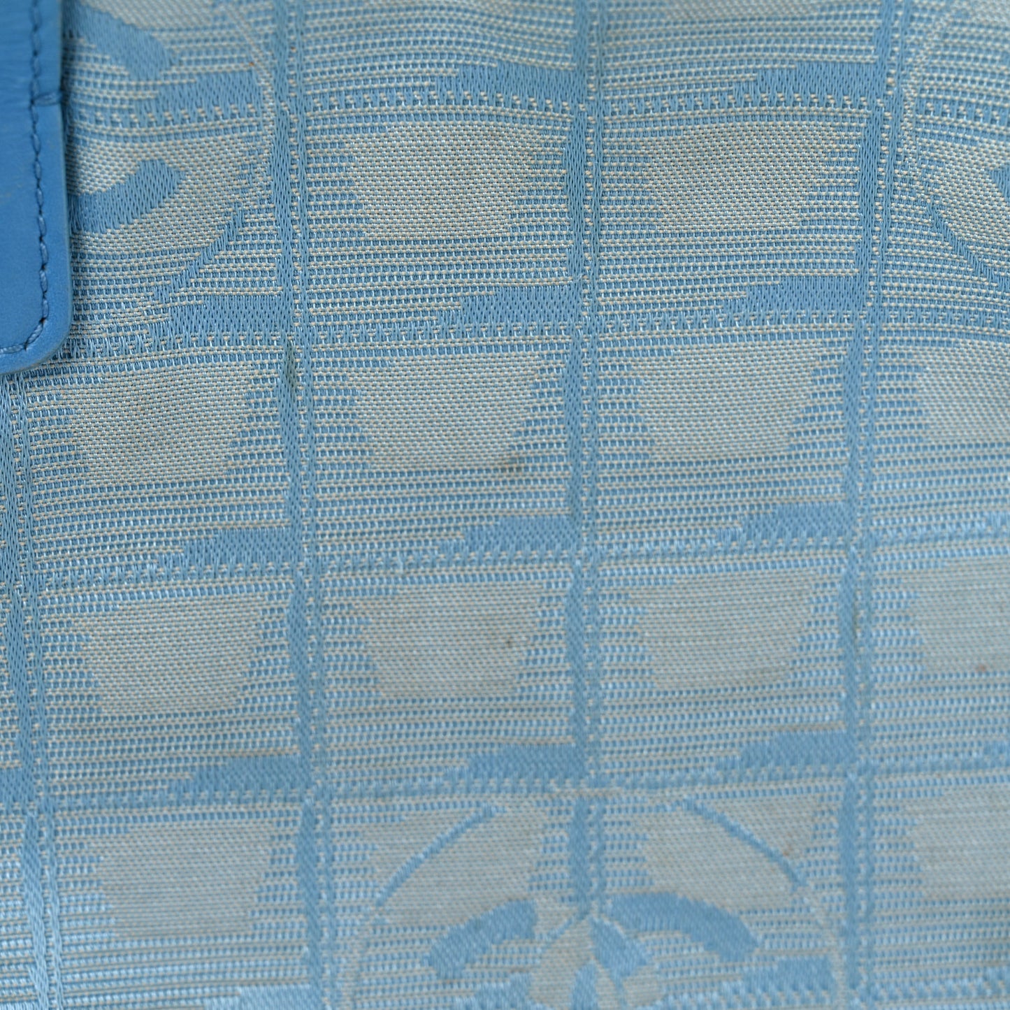 Nylon Medium Travel Tote Blue