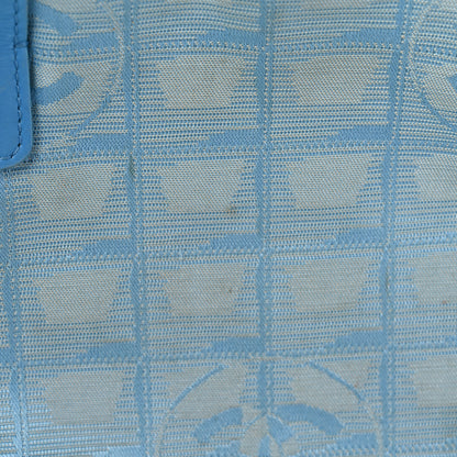 Chanel Nylon Medium Travel Tote Blue 18 of 31