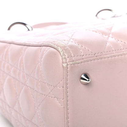 Christian Dior Lambskin Cannage Medium Lady Dior Light Pink 5 of 5