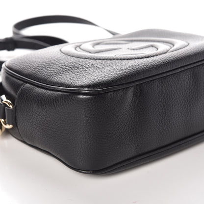 Gucci Pebbled Calfskin Small Soho Disco Bag Black 5 of 9