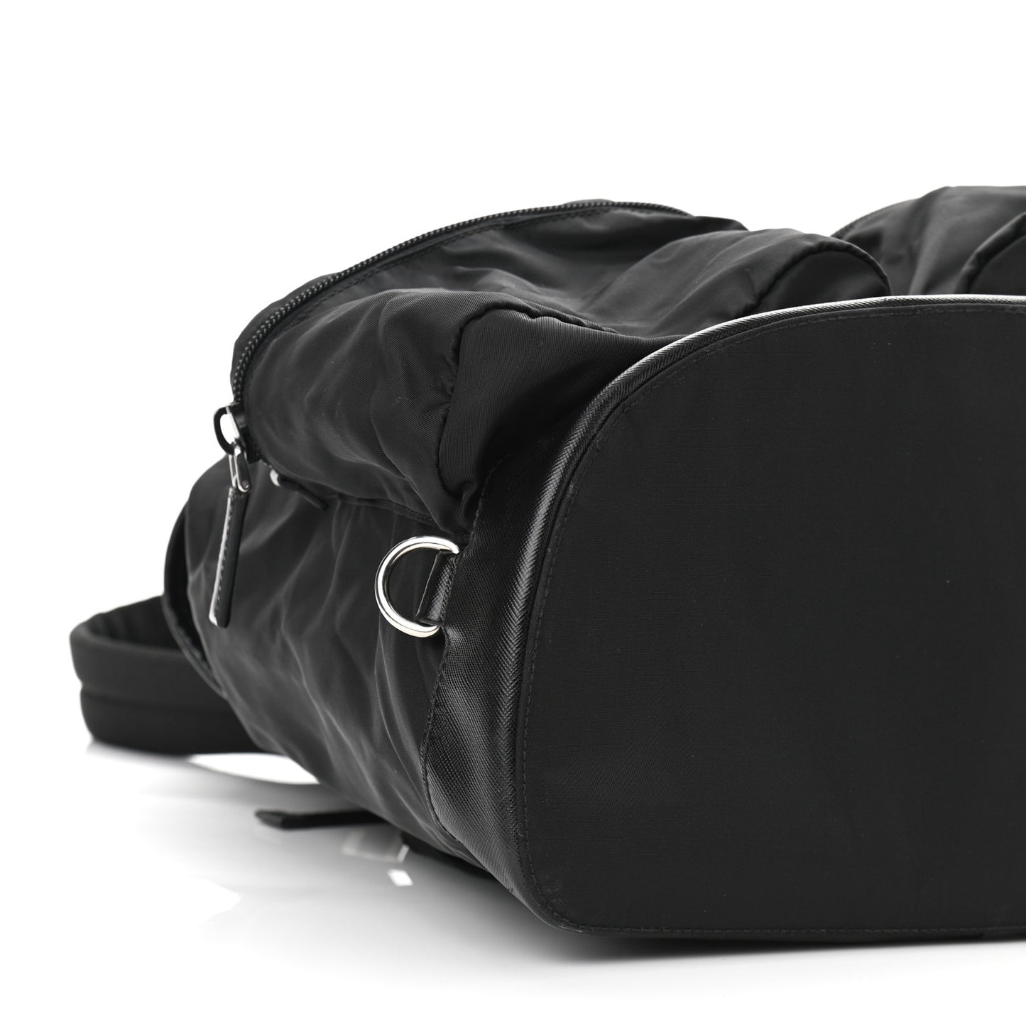 Tessuto Nylon Vela Large Backpack Black