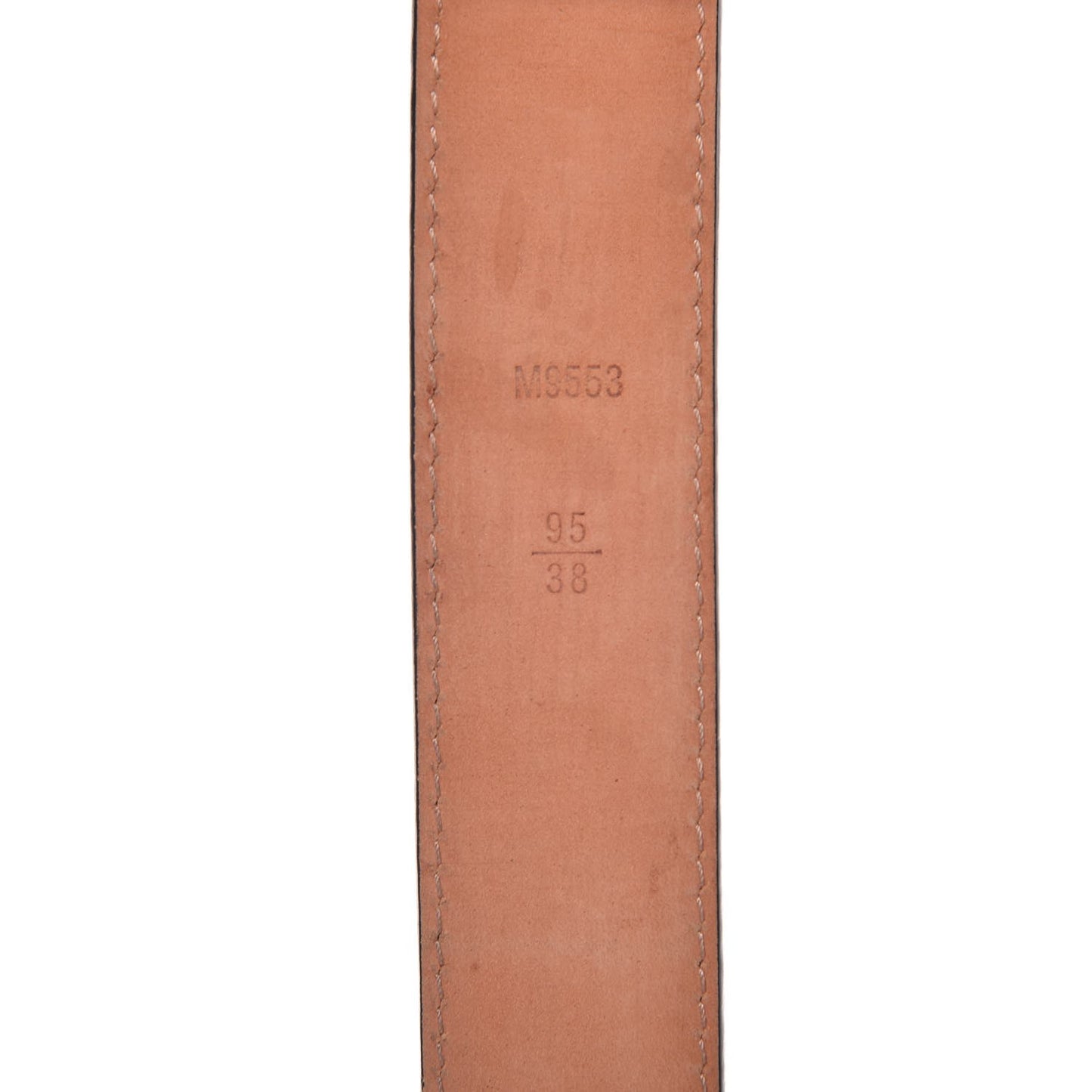 Epi LV Initiales Belt 95 38 Black