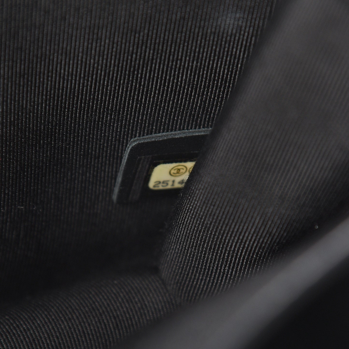 Calfskin Quilted CC Box Flap Black
