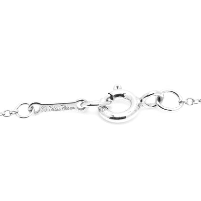 Tiffany Sterling Silver Paloma Picasso Graffiti X Pendant Necklace 4 of 6