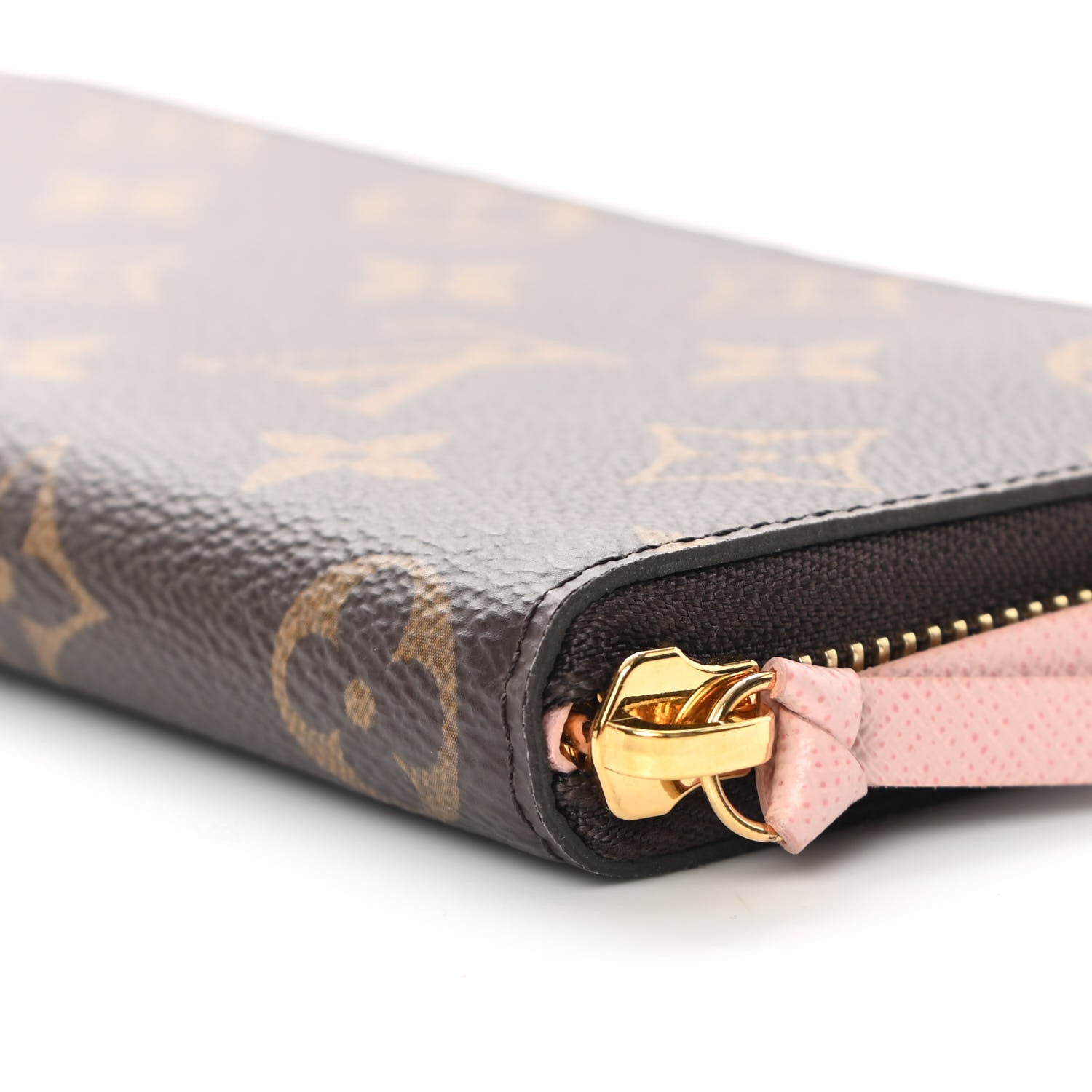 Louis Vuitton Monogram Clemence Wallet Rose Ballerine 12 of 14