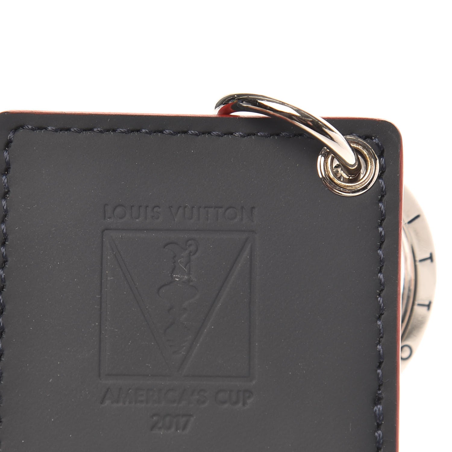 Louis Vuitton Damier Cobalt Latitude America's Cup Key Holder
