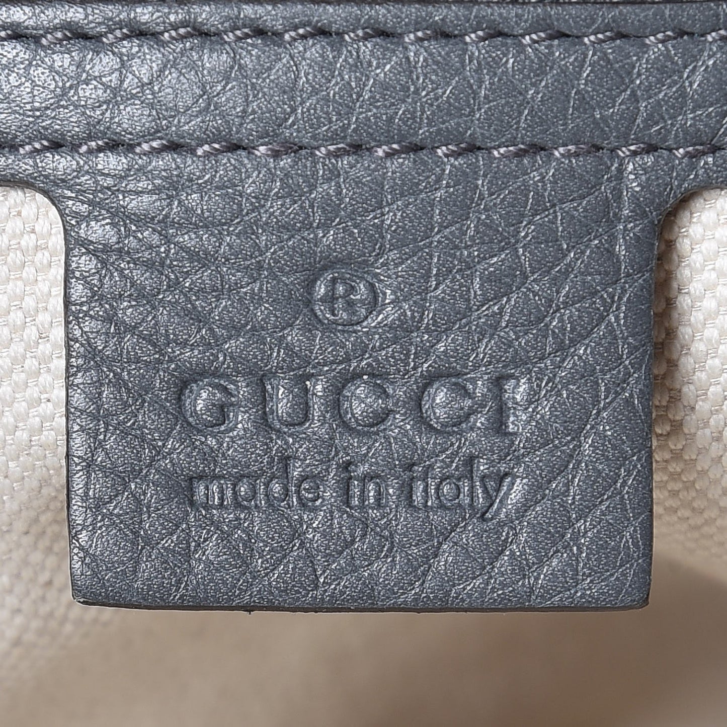 Monogram Medium Bella Hobo Grey