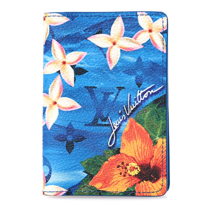Louis Vuitton Monogram Surfin' Pocket Organizer NM Blue 1 of 7