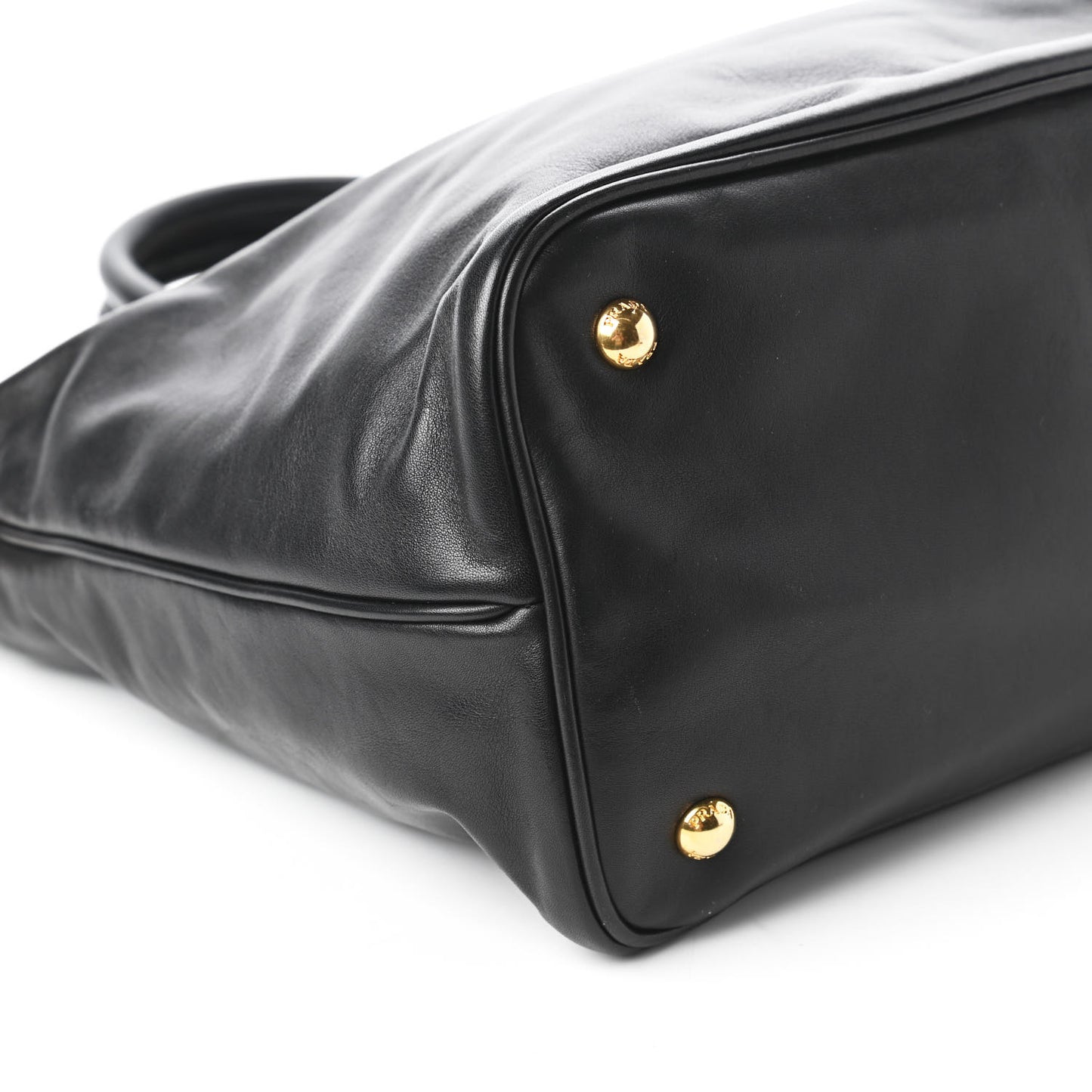 Soft Calfskin Shopping Tote Black