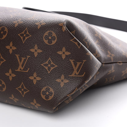 Louis Vuitton Monogram Flower Zipped Tote MM Black 7 of 7