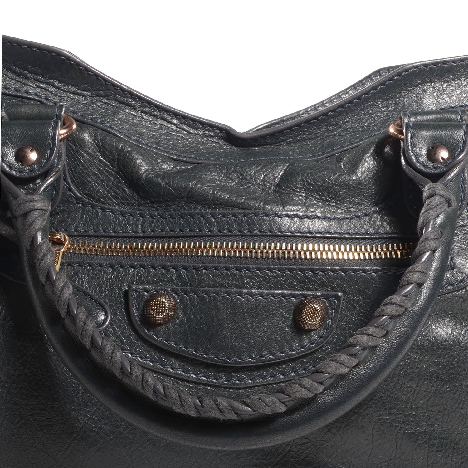Balenciaga Agneau Giant 12 Rose Gold Hardware City Anthracite 11 of 11