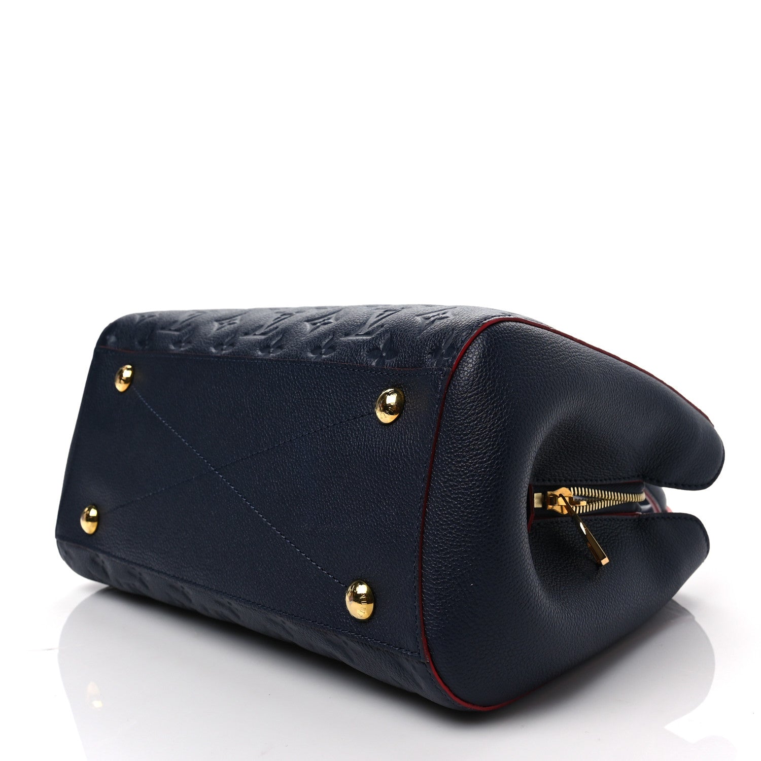 Louis Vuitton Empreinte Montaigne MM Marine Rouge 8 of 8