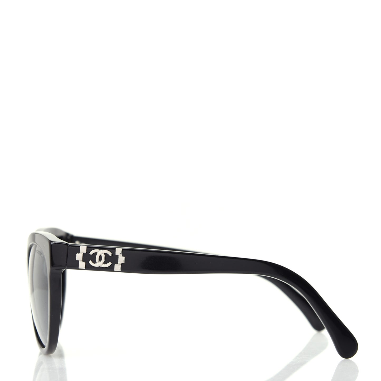 Acetate Pantos Signature CC Sunglasses 5315-A Black