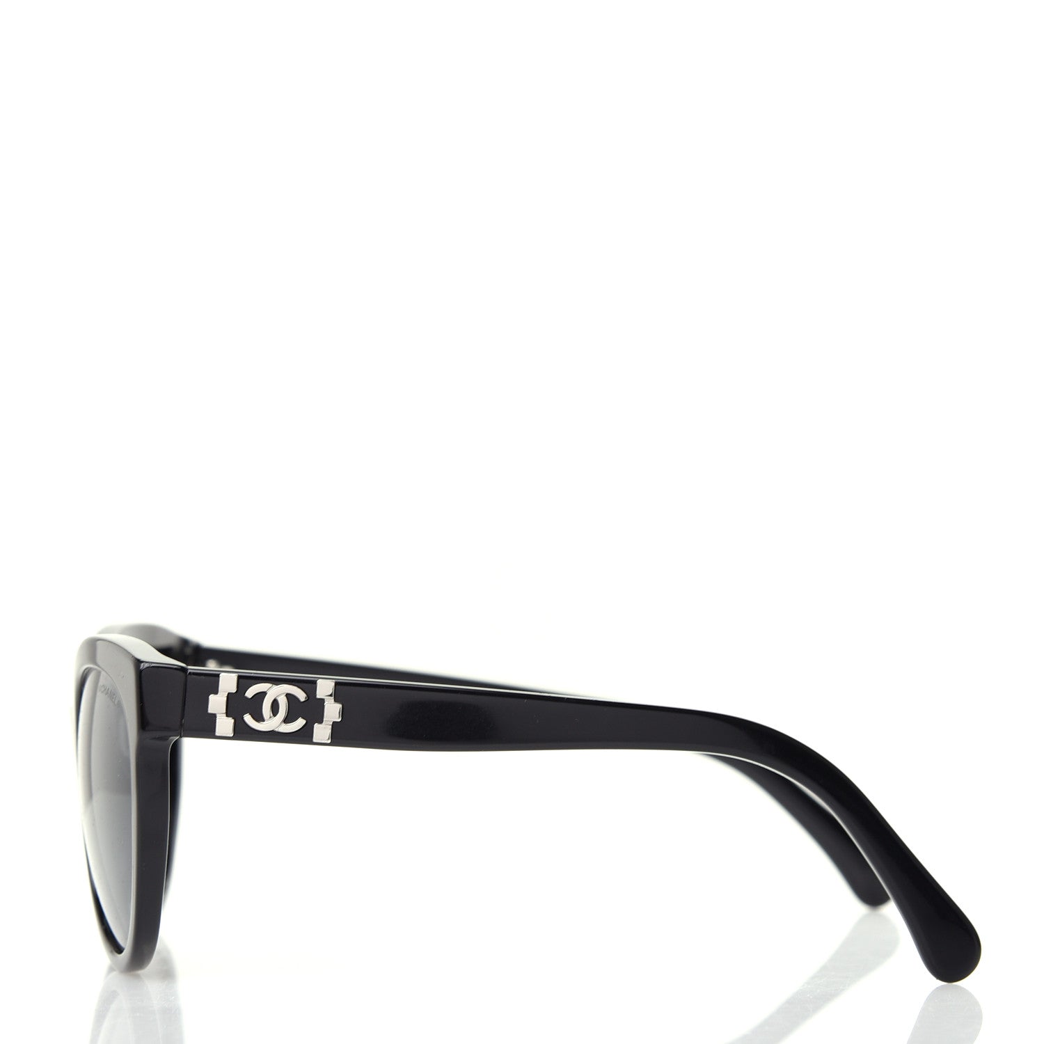 Chanel Acetate Pantos Signature CC Sunglasses 5315-A Black 3 of 8