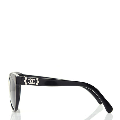 Chanel Acetate Pantos Signature CC Sunglasses 5315-A Black 3 of 8