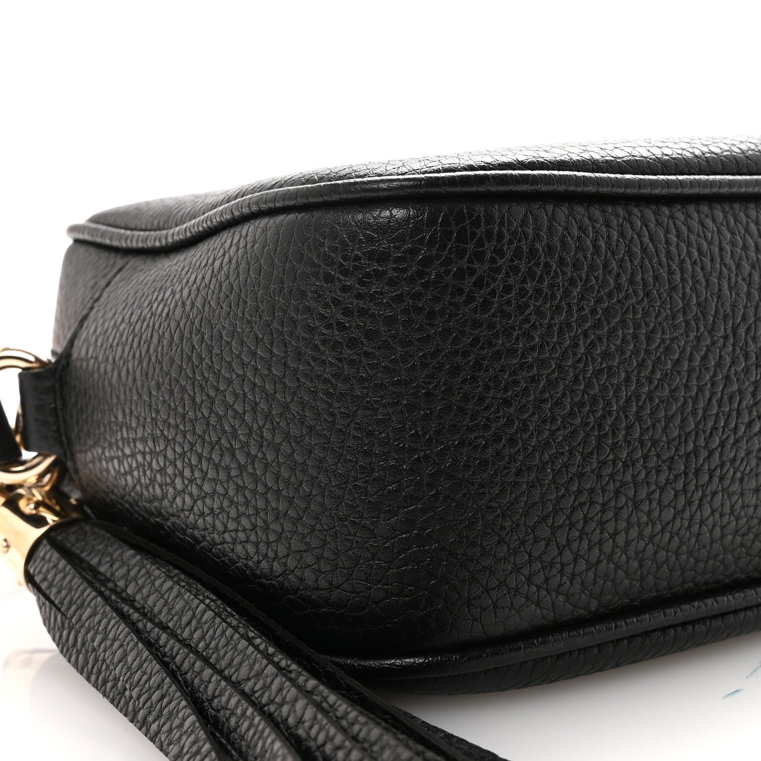 Gucci Pebbled Calfskin Small Soho Disco Bag Black 9 of 11