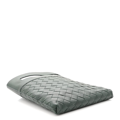 Bottega Veneta Nappa Intrecciato VN Crossbody Messenger Bag Green 3 of 10
