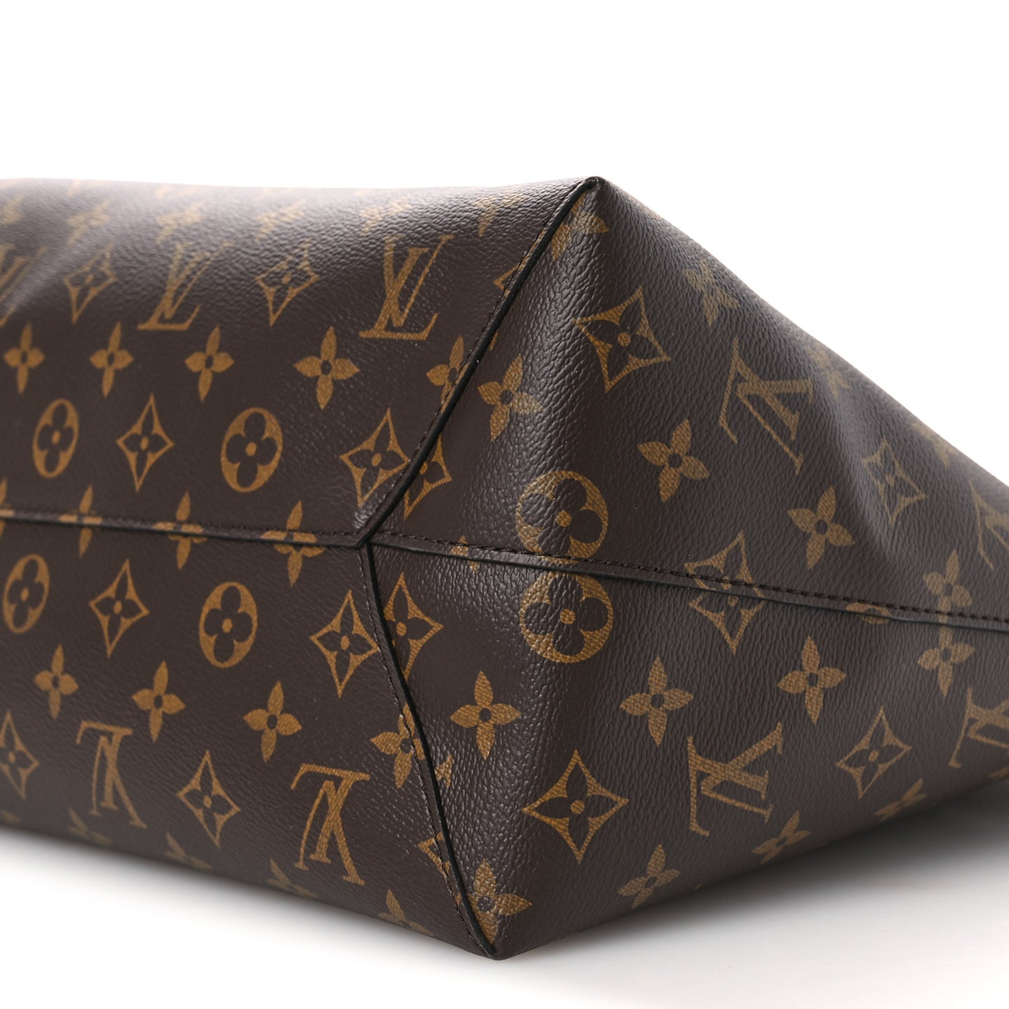 Monogram Flower Hobo Beige