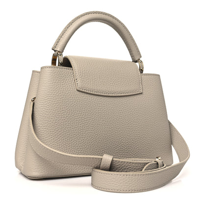 Louis Vuitton Taurillon Capucines BB Galet 3 of 9