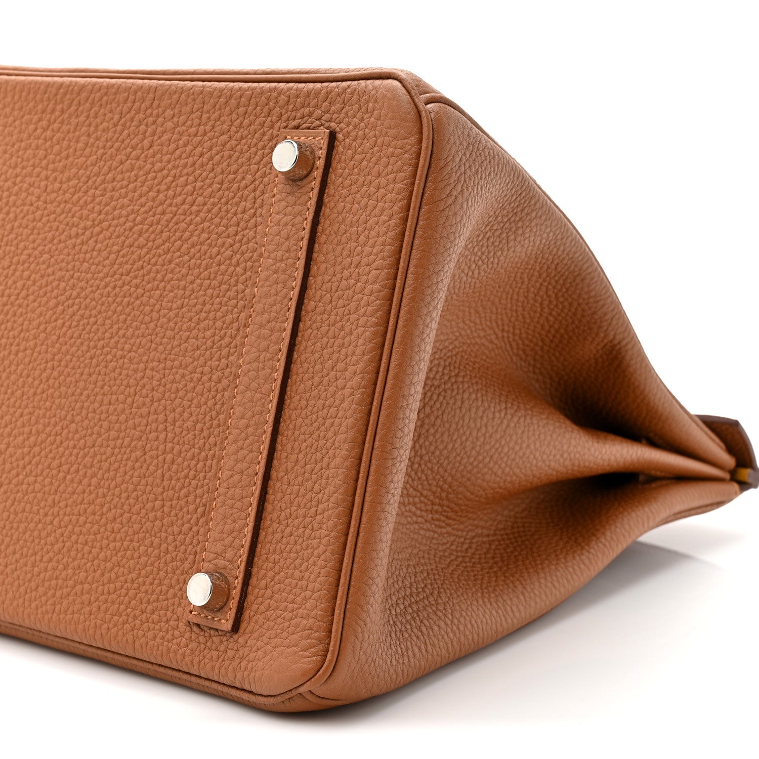Hermes Togo Swift Officier Birkin 35 Gold Ambre 9 of 9