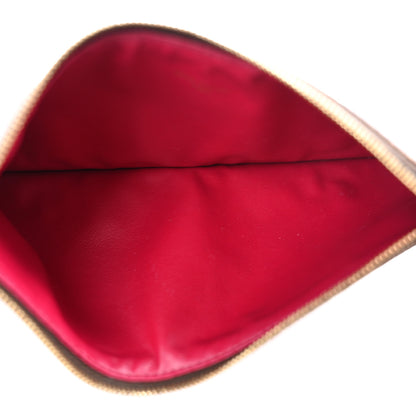 Louis Vuitton Monogram Felicie Chain Wallet Zippered Insert Fuchsia 5 of 10