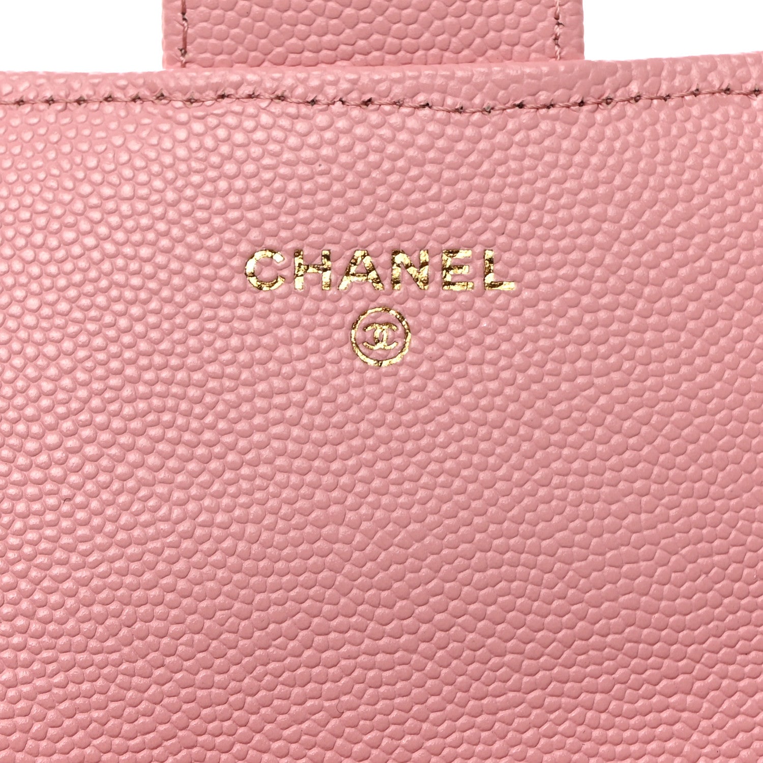 Chanel Caviar Quilted Large Gusset Flap Wallet Light Pink 6 of 8