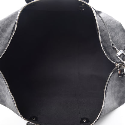 Louis Vuitton Damier Graphite Keepall Bandouliere 55 7 of 13