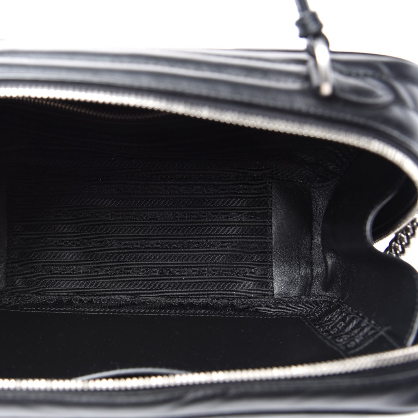 Soft Calfskin Medium Diagramme Crossbody Bag Black