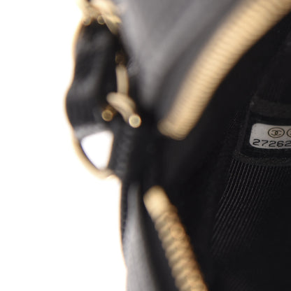 Chanel Caviar Quilted CC Day Camera Case Black 9 of 10