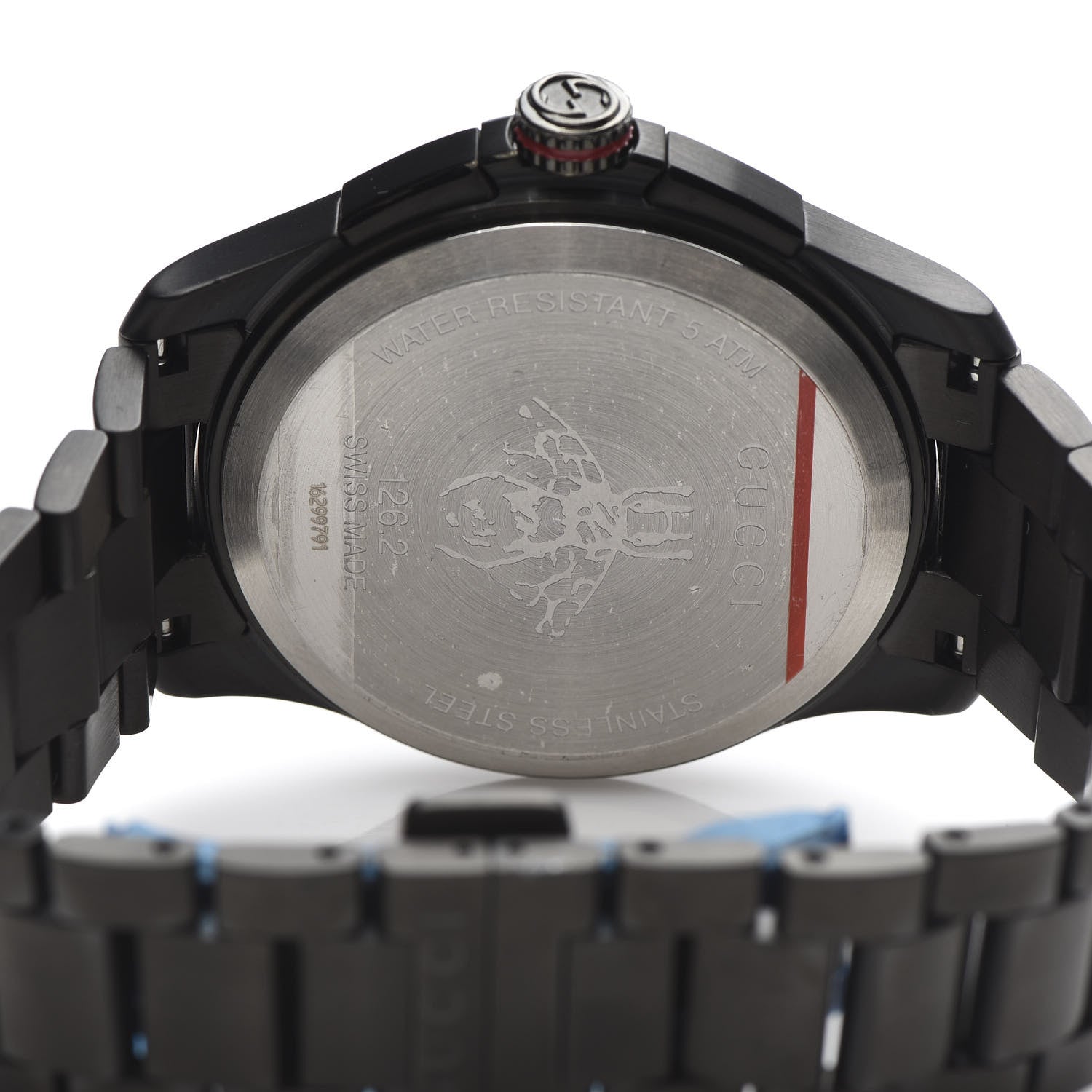 Gucci PVD Stainless Steel 44mm G-Timeless Chronograph Quartz Watch Black 5 of 7