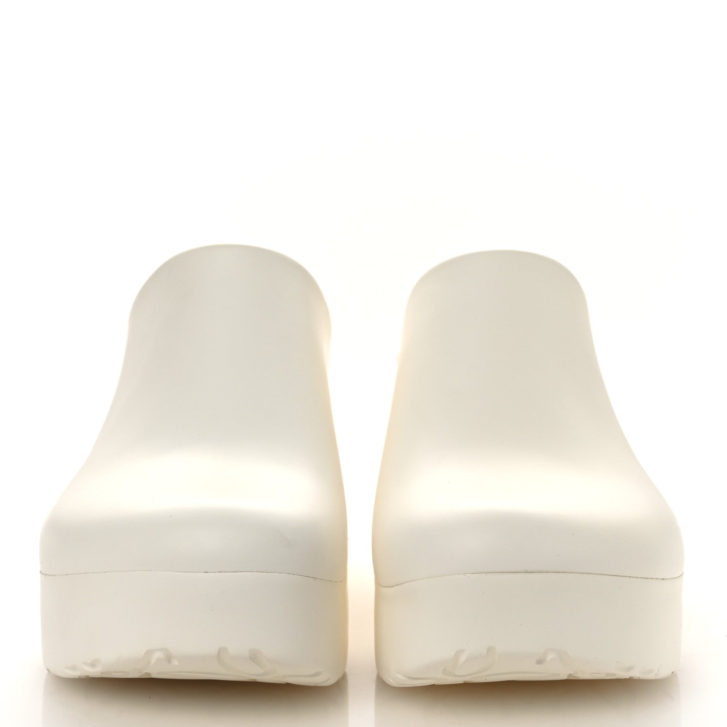 Loewe Foam Rubber Terra Clogs Sandals 39 White 3 of 11