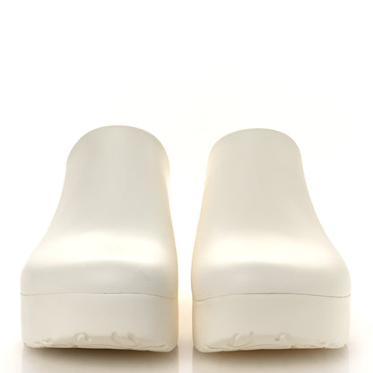 Loewe Foam Rubber Terra Clogs Sandals 39 White 3 of 11