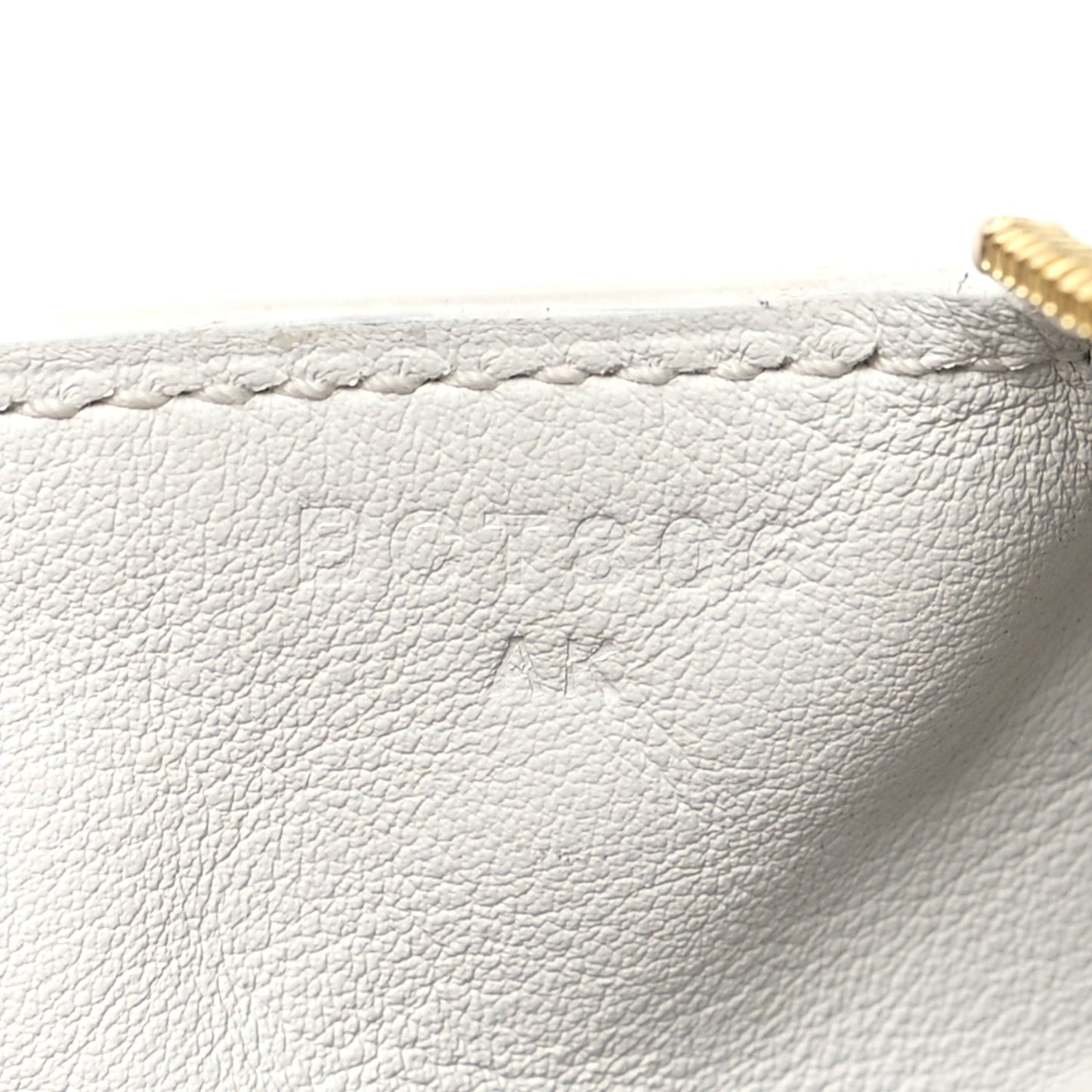 Taurillon Clemence Mini Lindy 20 New White