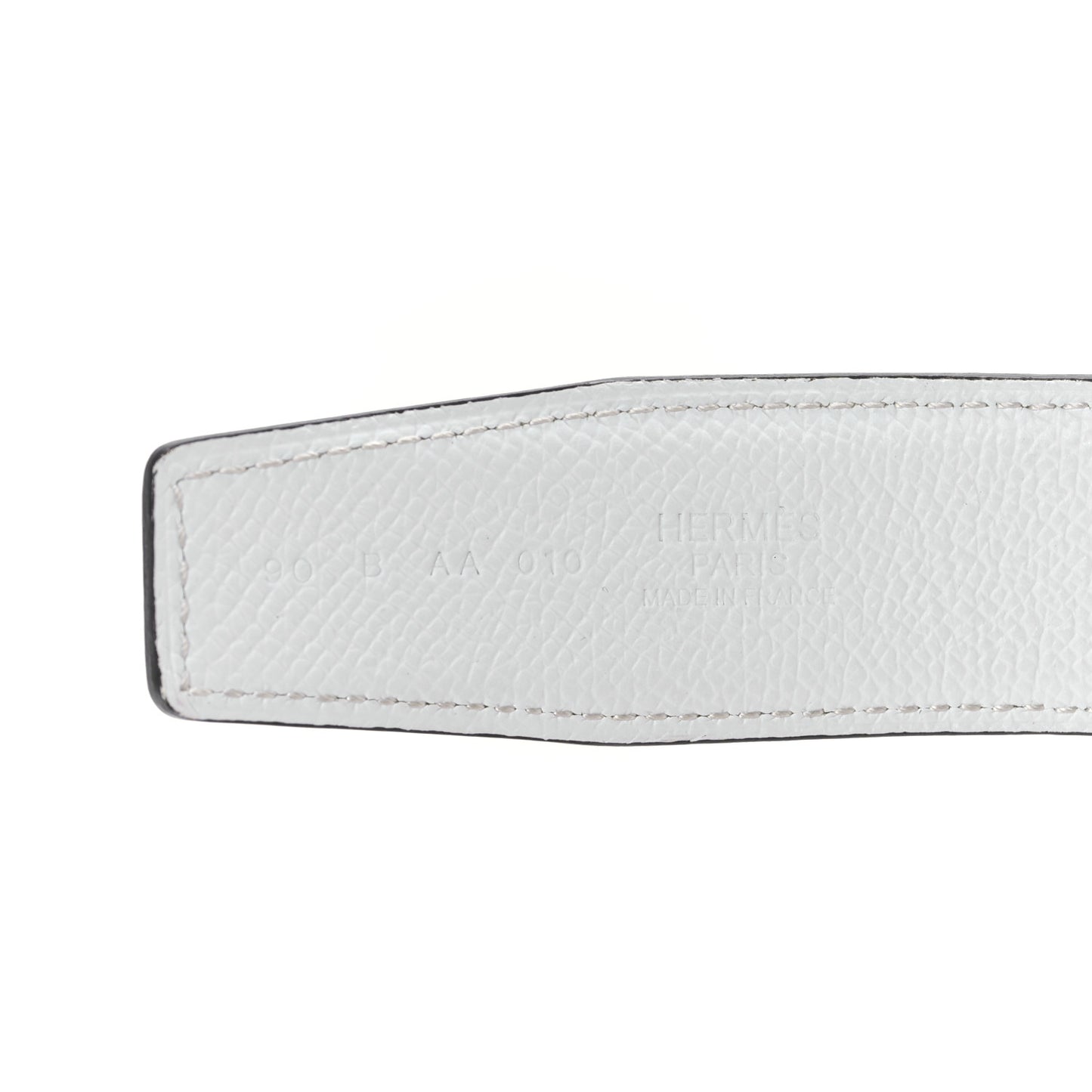 Epsom 32mm H d'Ancre Belt 90 36 Gold White