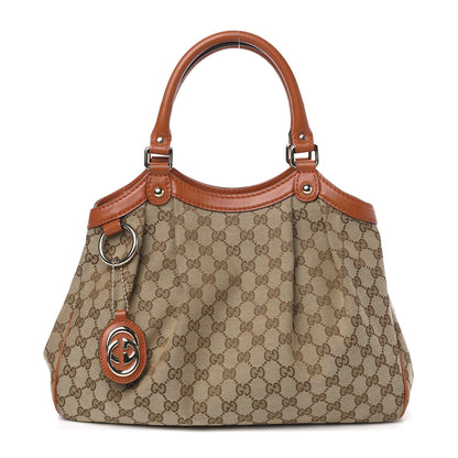 Gucci Monogram Medium Sukey Tote Orange 1 of 16