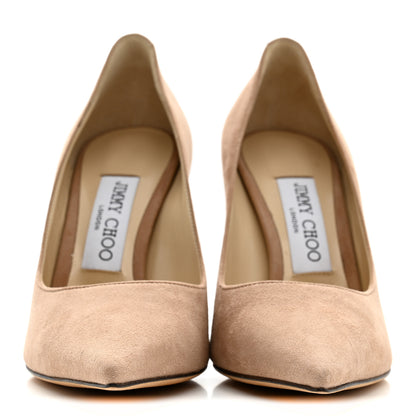 Jimmy Choo Suede Love 100 Pump 36 Ballet Pink 3 of 8