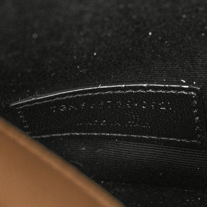 Saint Laurent Grain De Poudre Uptown Pouch Dark Latte 7 of 9