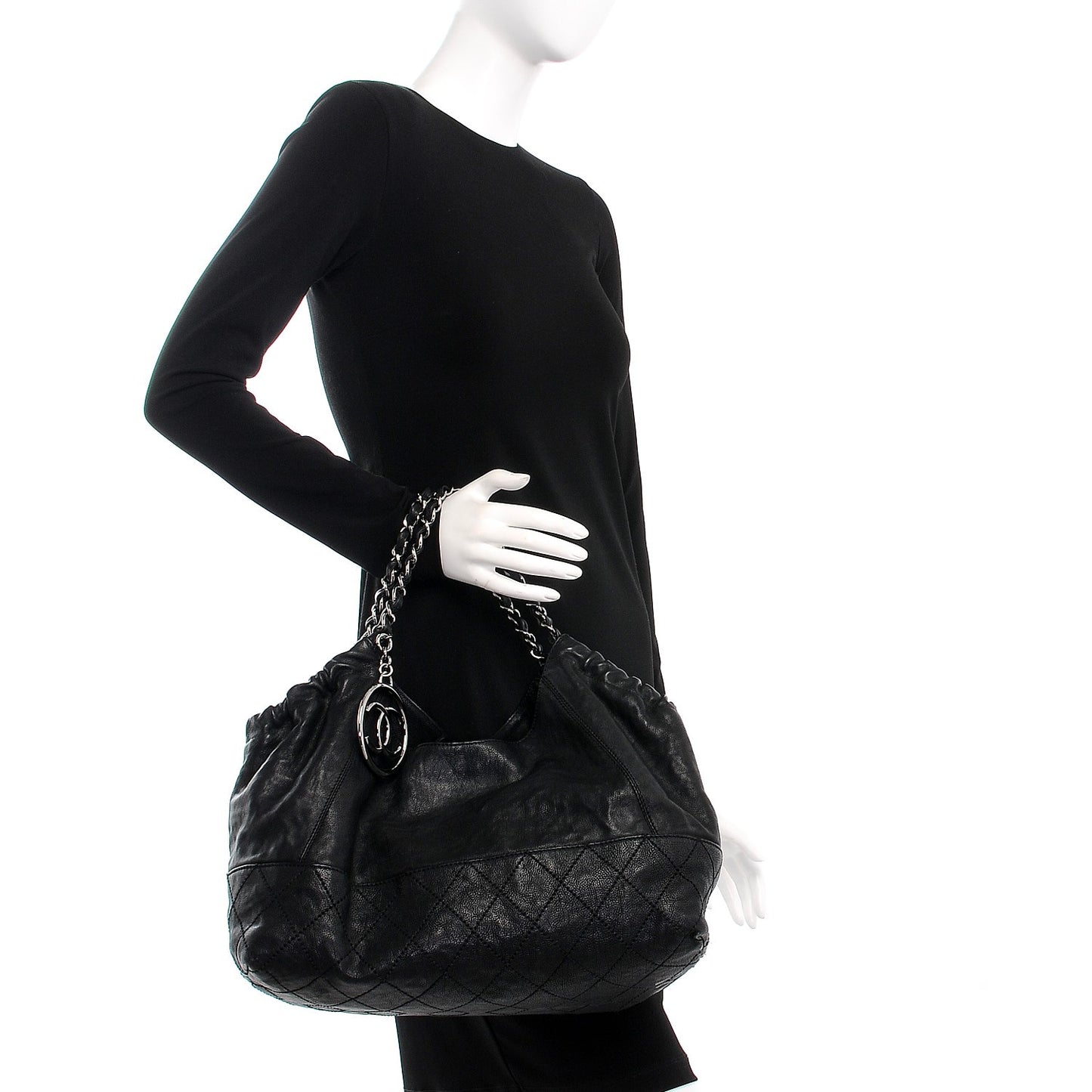 Calfskin Baby Coco Cabas Black