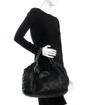 Chanel Calfskin Baby Coco Cabas Black 2 of 13