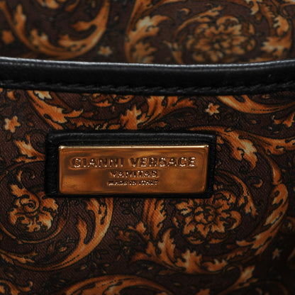 Versace Nappa Barocco Quilted Vanitas Medea Shoulder Bag Black 7 of 7