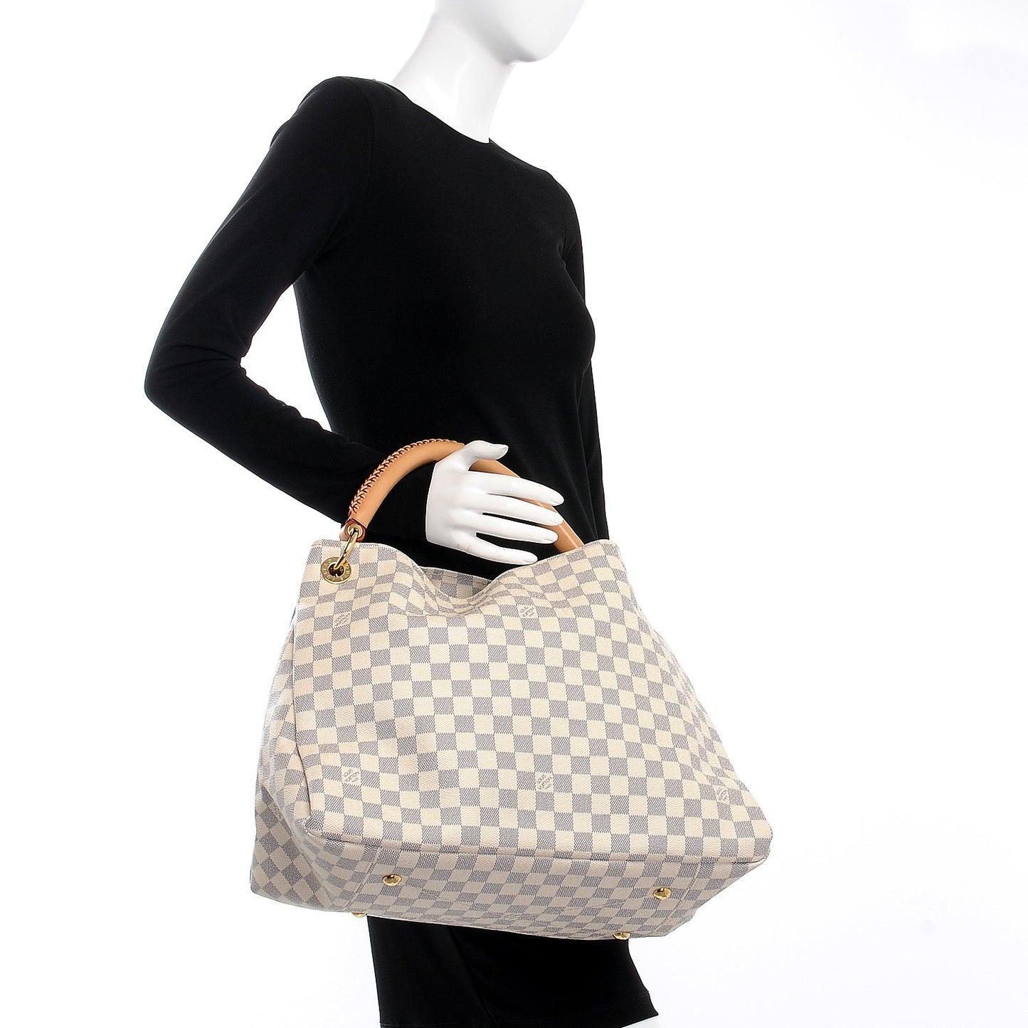 Damier Azur Artsy MM