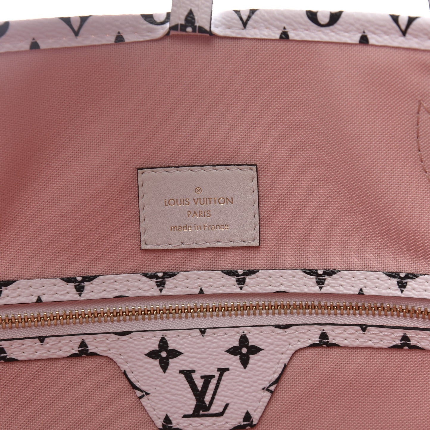 Monogram Giant Neverfull MM Rouge