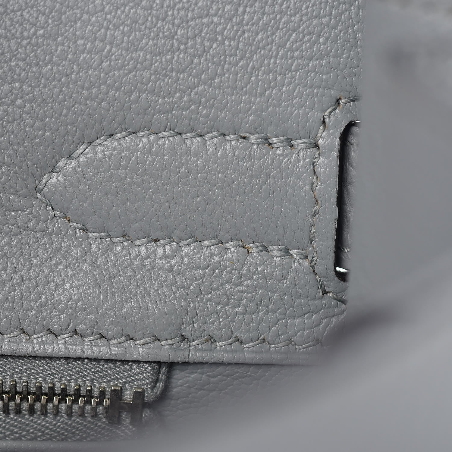 Hermes Togo Birkin 30 Bleu Glacier 18 of 38