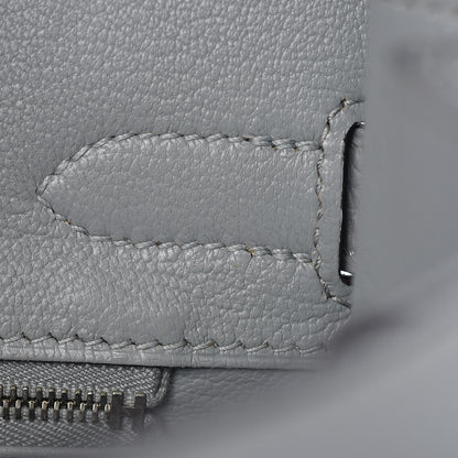 Hermes Togo Birkin 30 Bleu Glacier 18 of 38