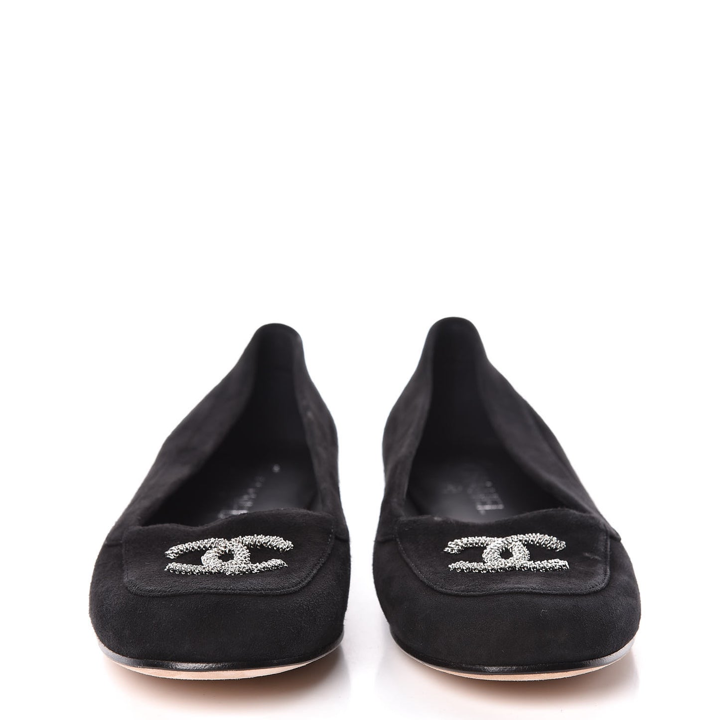 Kid Suede CC Flats 37.5 Black